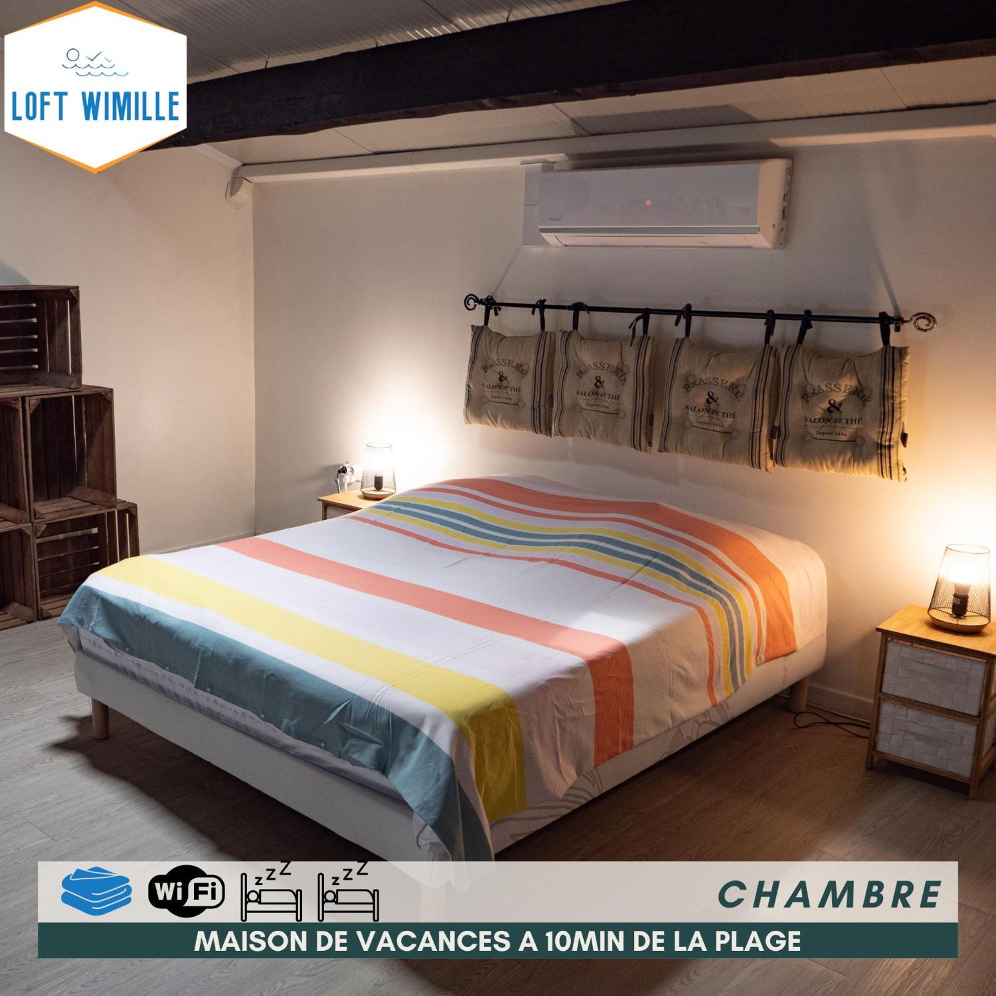 Loft Spacieux A Wimille, Proche De Nausicaa Et Des Plages, 8 Couchages Zewnętrze zdjęcie