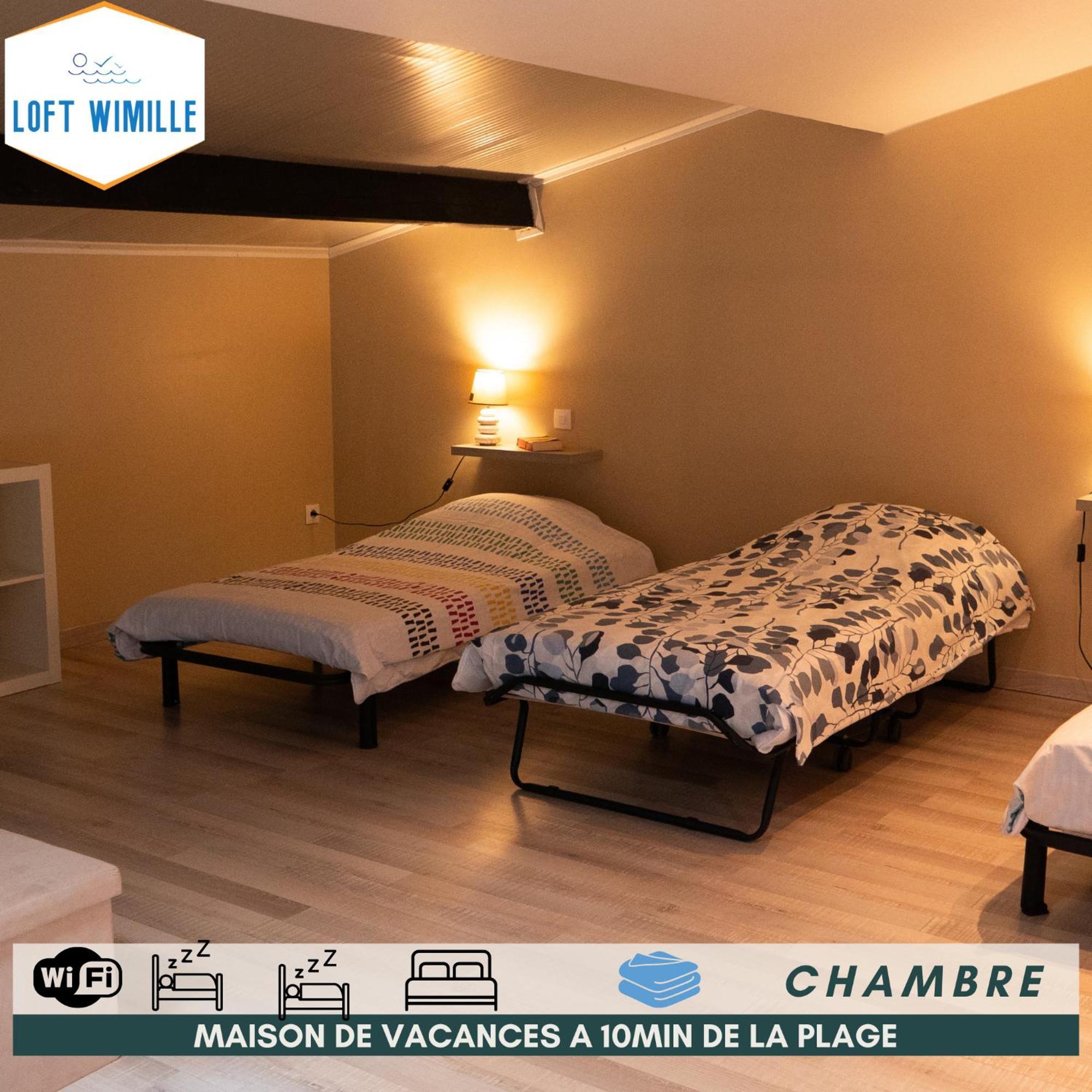 Loft Spacieux A Wimille, Proche De Nausicaa Et Des Plages, 8 Couchages Zewnętrze zdjęcie