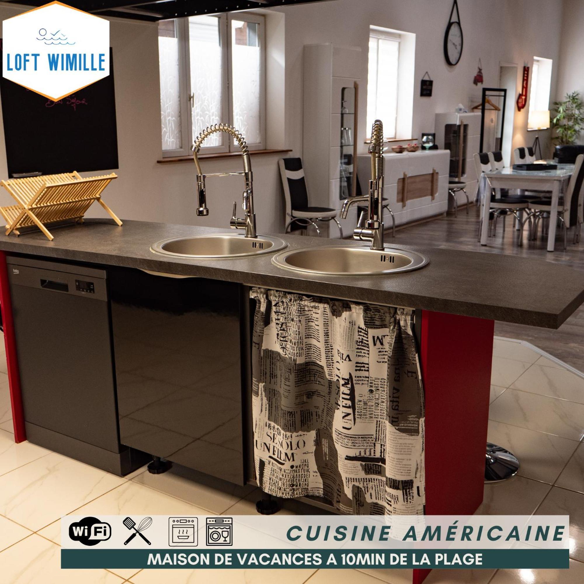 Loft Spacieux A Wimille, Proche De Nausicaa Et Des Plages, 8 Couchages Zewnętrze zdjęcie